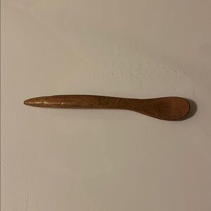 Vintage Wood Serving Spoon